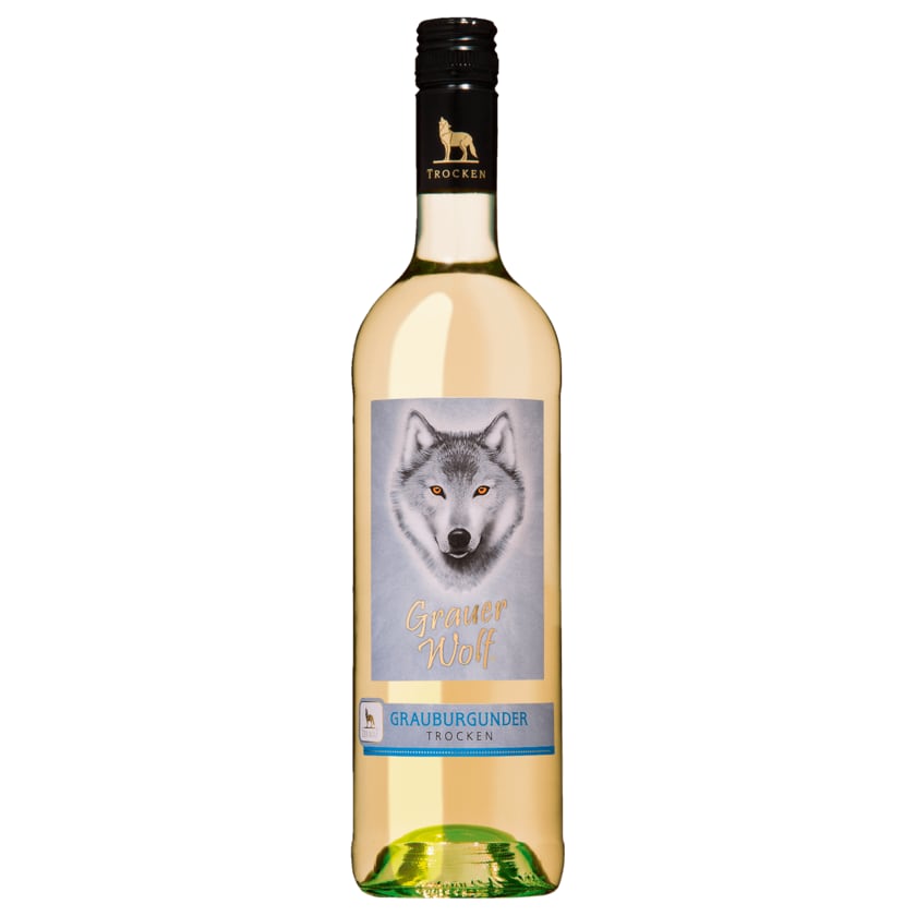 Grauer Wolf Weißwein Grauburgunder QbA trocken 0,75l